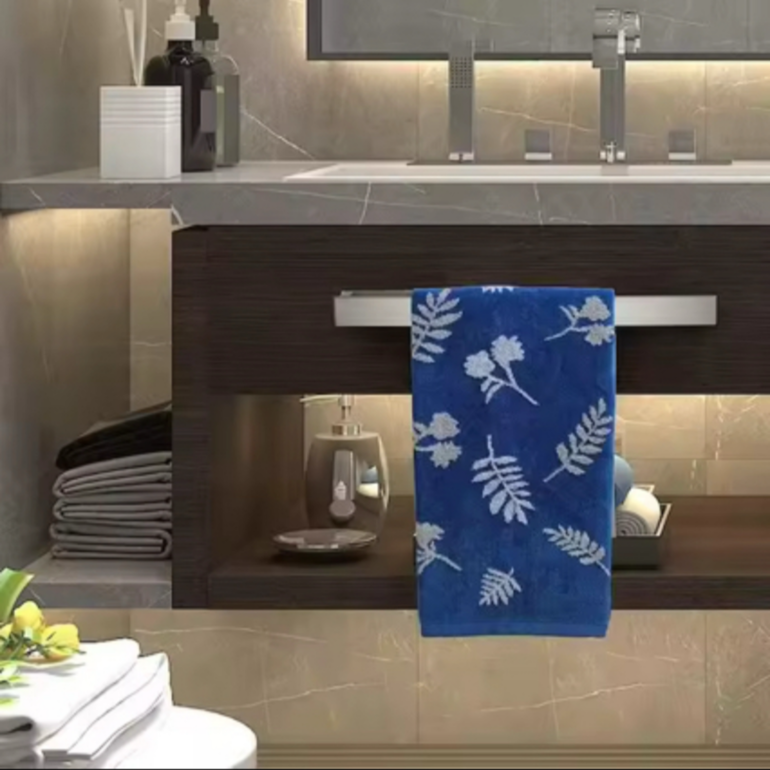 Handtuchhalter Element – Silber