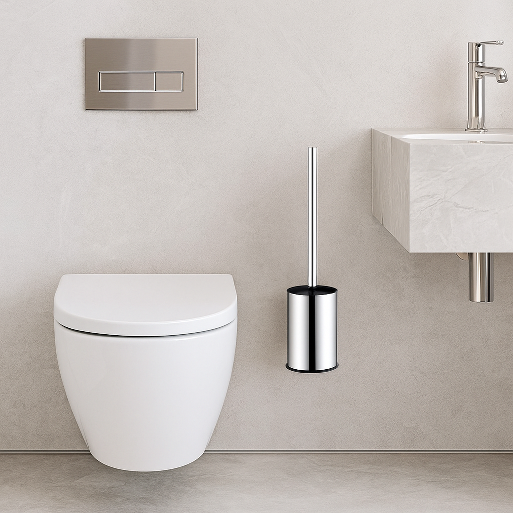 Toilettenbürste Marlowe – Silber