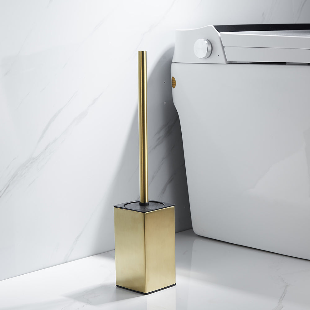 Toilet Brush Arc - Gold
