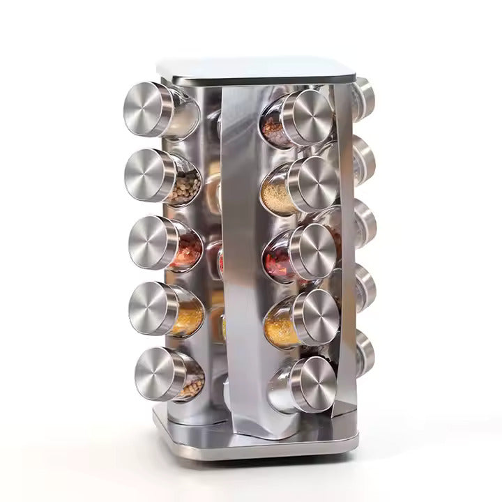 Gewürzregal Mirage – 20 Gewürzgläser