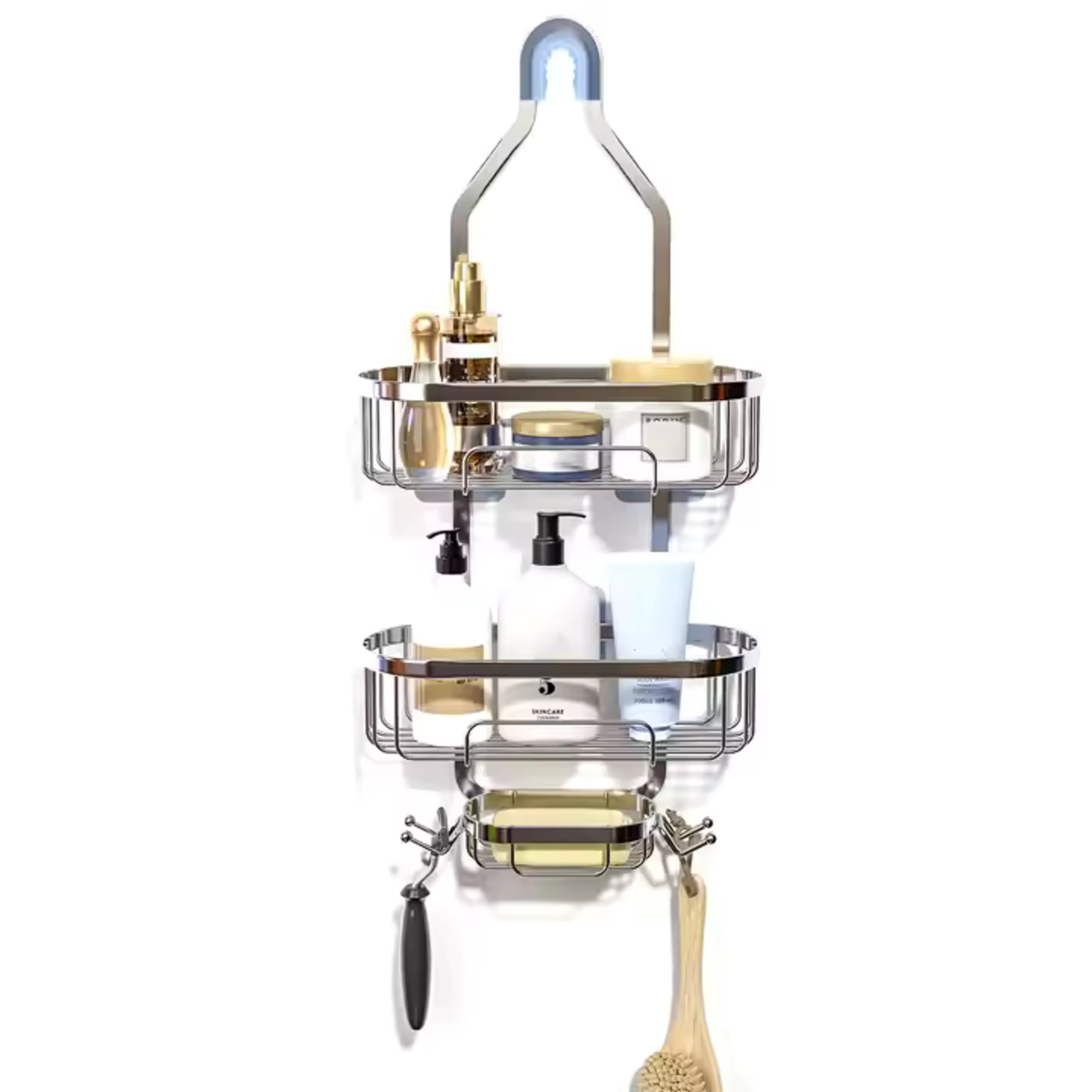 Duschregal Zenith – Schwarz