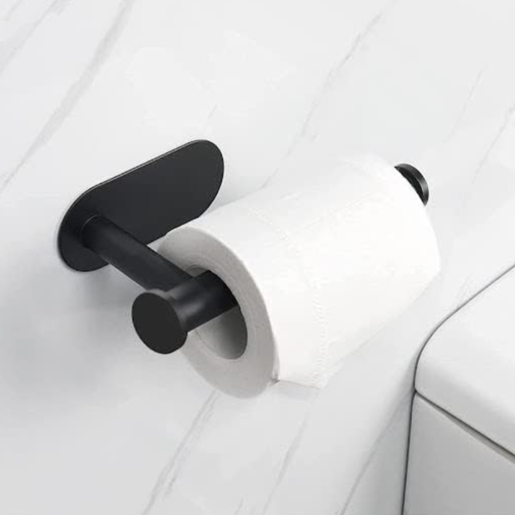 DOESS Toiletrolhouder Silhouette -Zwart