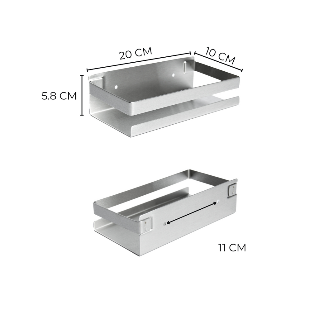 DOESS Spice Rack Argent -S