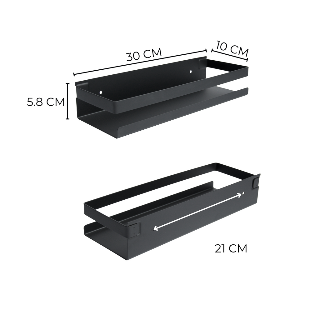 Badkamer Essentials Set -Zwart