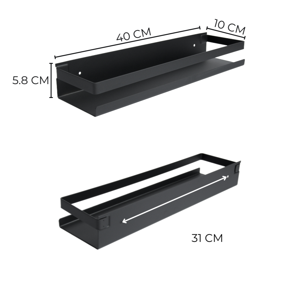 Badezimmer-Duo – Schwarz Edition