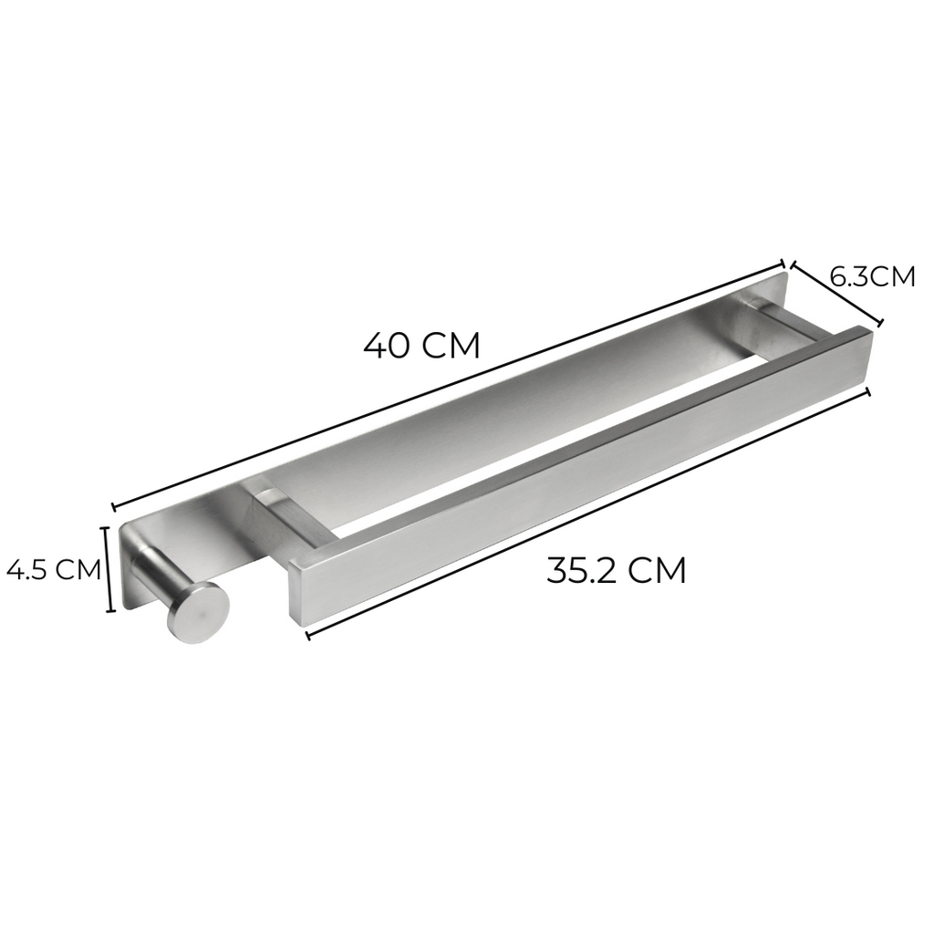 DOESS Towel Holder Boreal -Silver