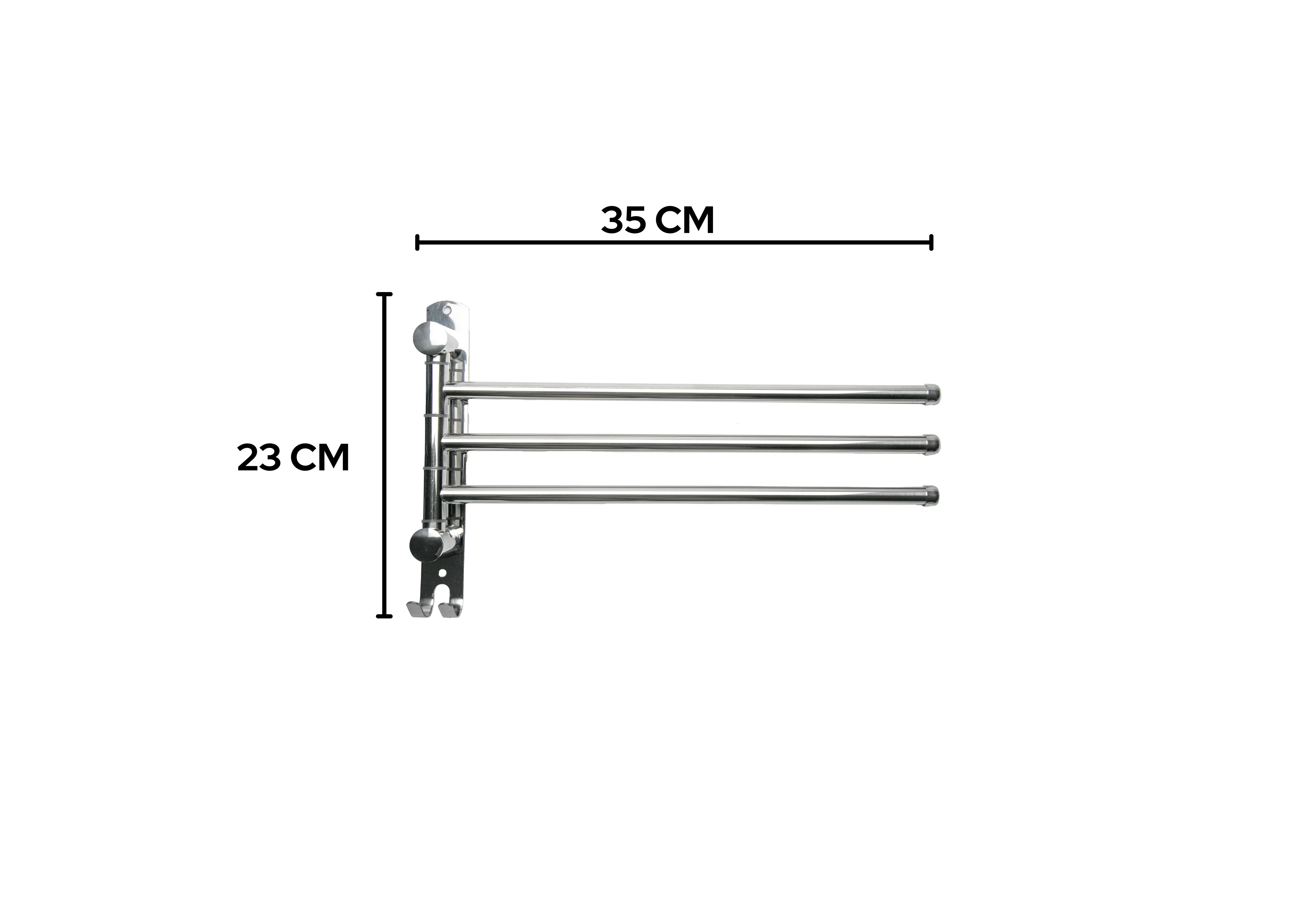 Handtuchhalter Meridian – 3 Stangen