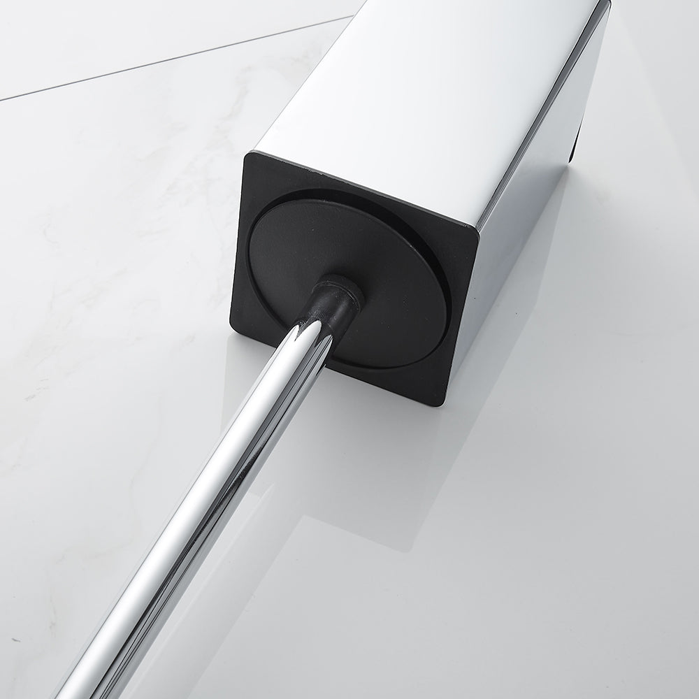 DOESS Toilet Brush Arc -Polished Silver