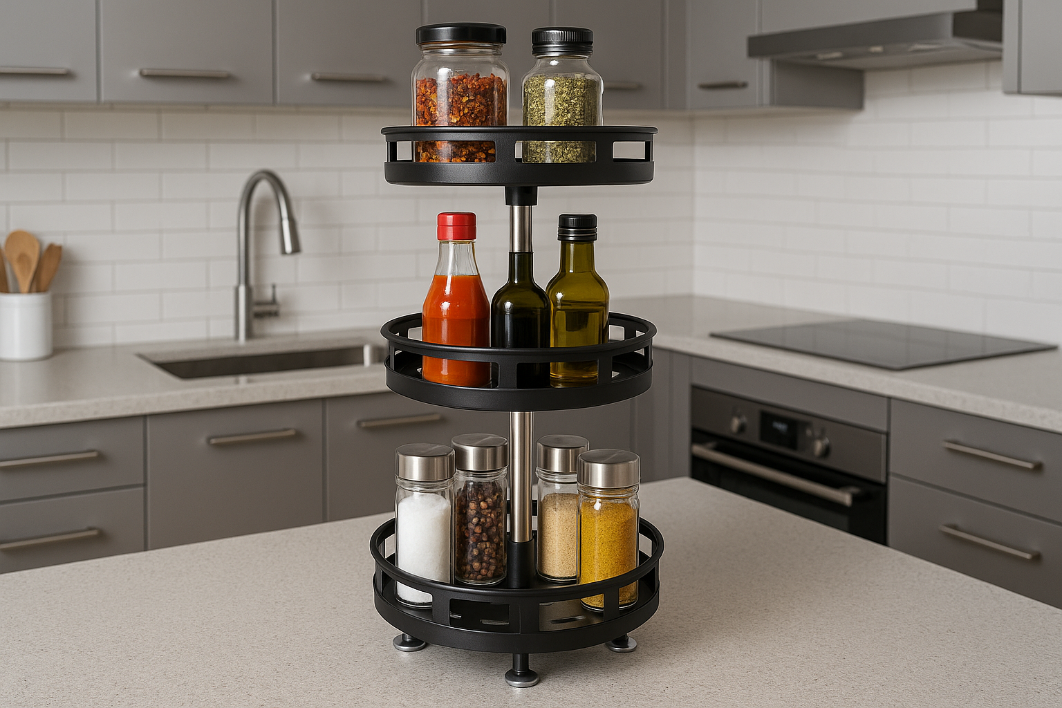 Gewürzregal Arco – 3 Ebenen