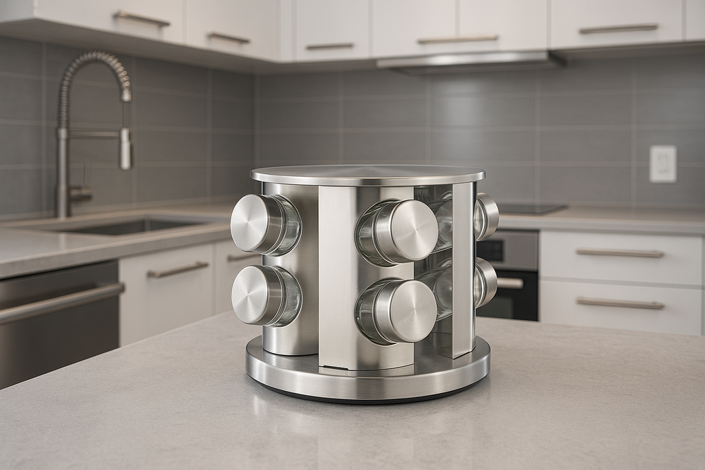 DOESS Spice Rack Zenith -8 Jars