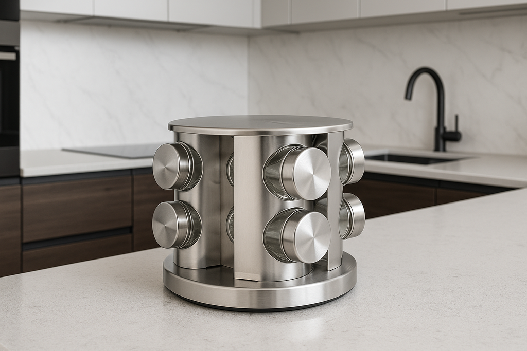 DOESS Spice Rack Zenith -8 Jars