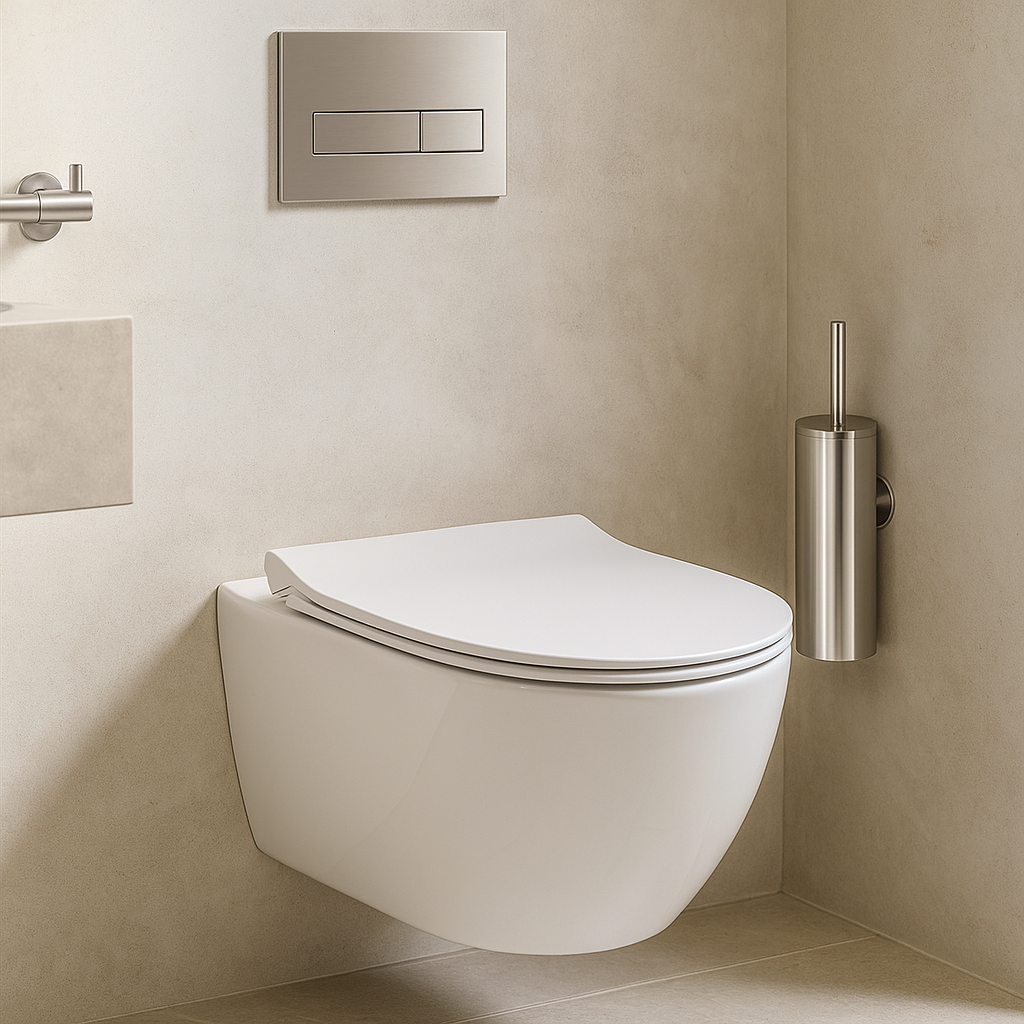 DOESS Toiletborstel Astral -Zilver