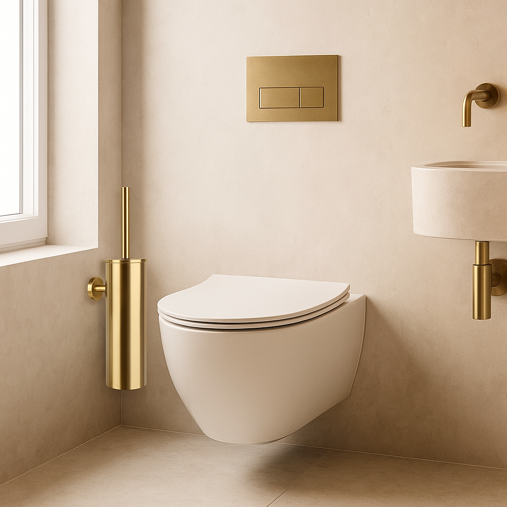 Toilettenbürste Astral – Gold