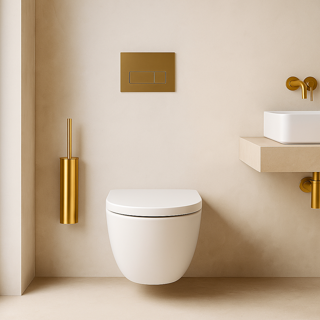 Toilettenbürste Astral – Gold