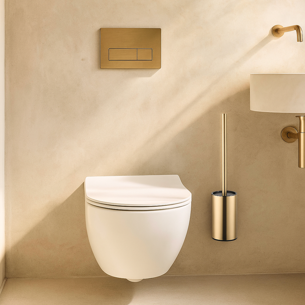 DOESS Toiletborstel Marlowe -Goud