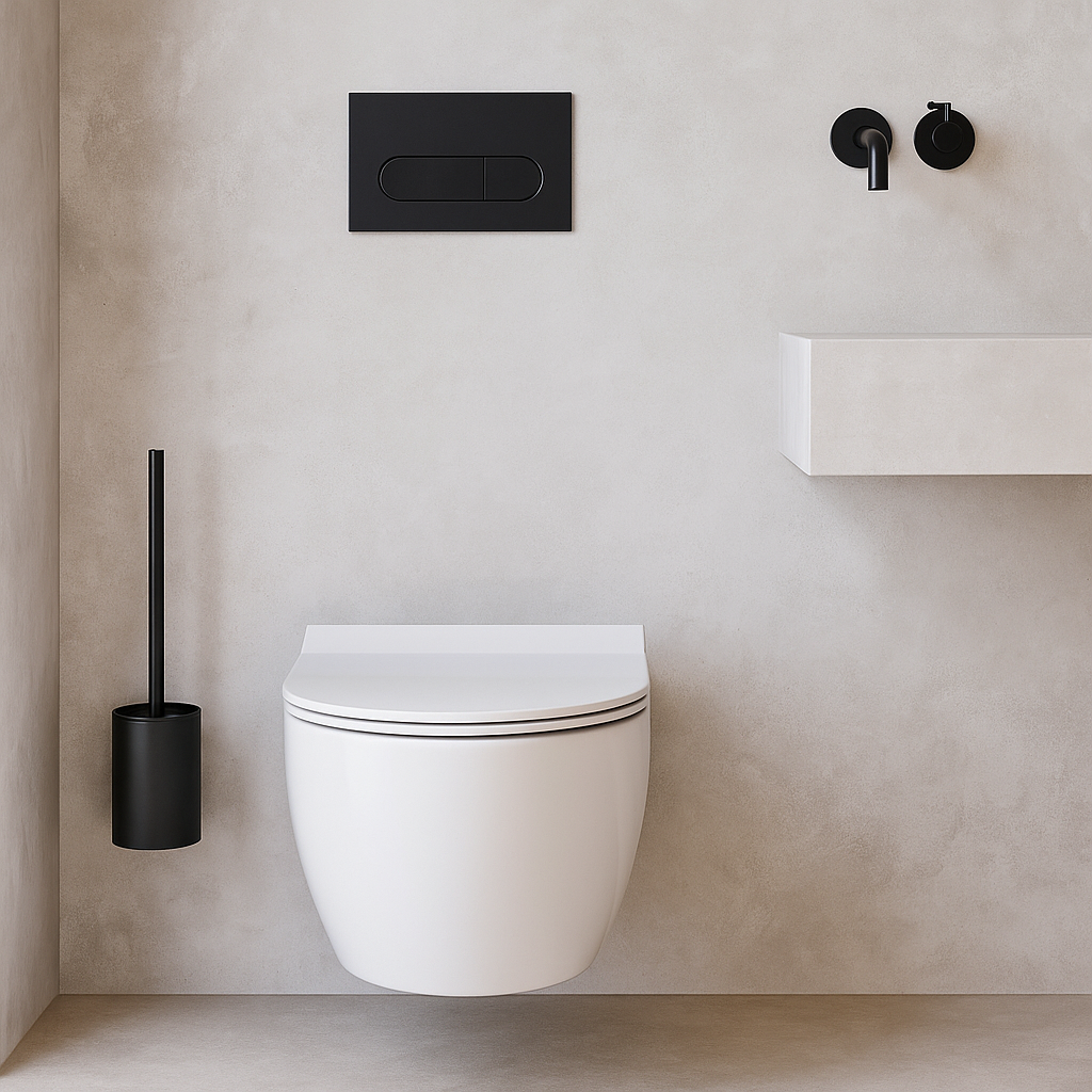 DOESS Toiletborstel Arc -Zwart
