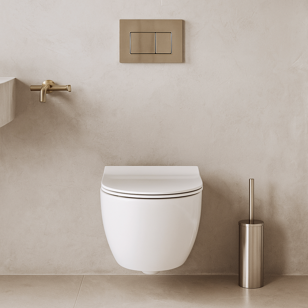 Toilettenbürste Seraph – Silber