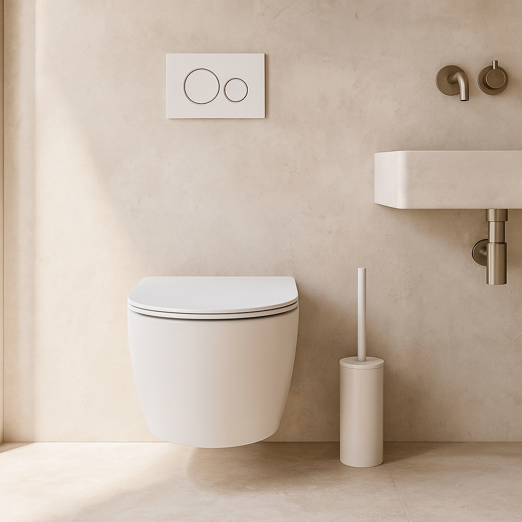 DOESS Toilet Brush Seraph-White
