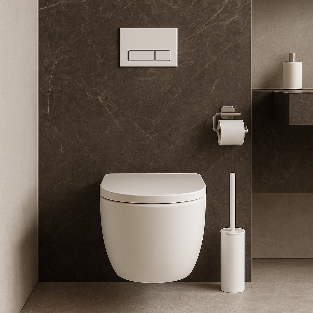 DOESS Toilet Brush Seraph-White