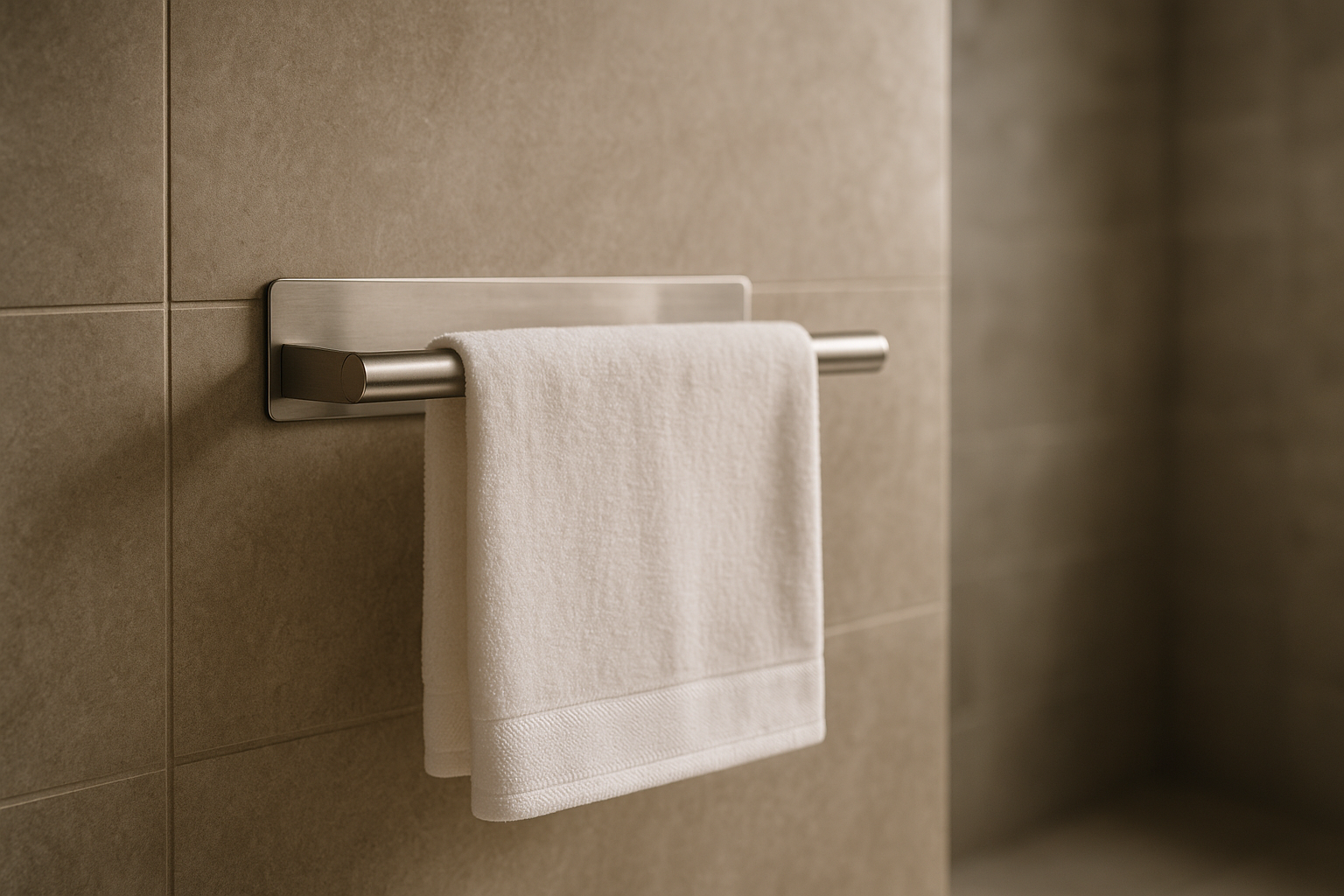 Handtuchhalter One – Silber