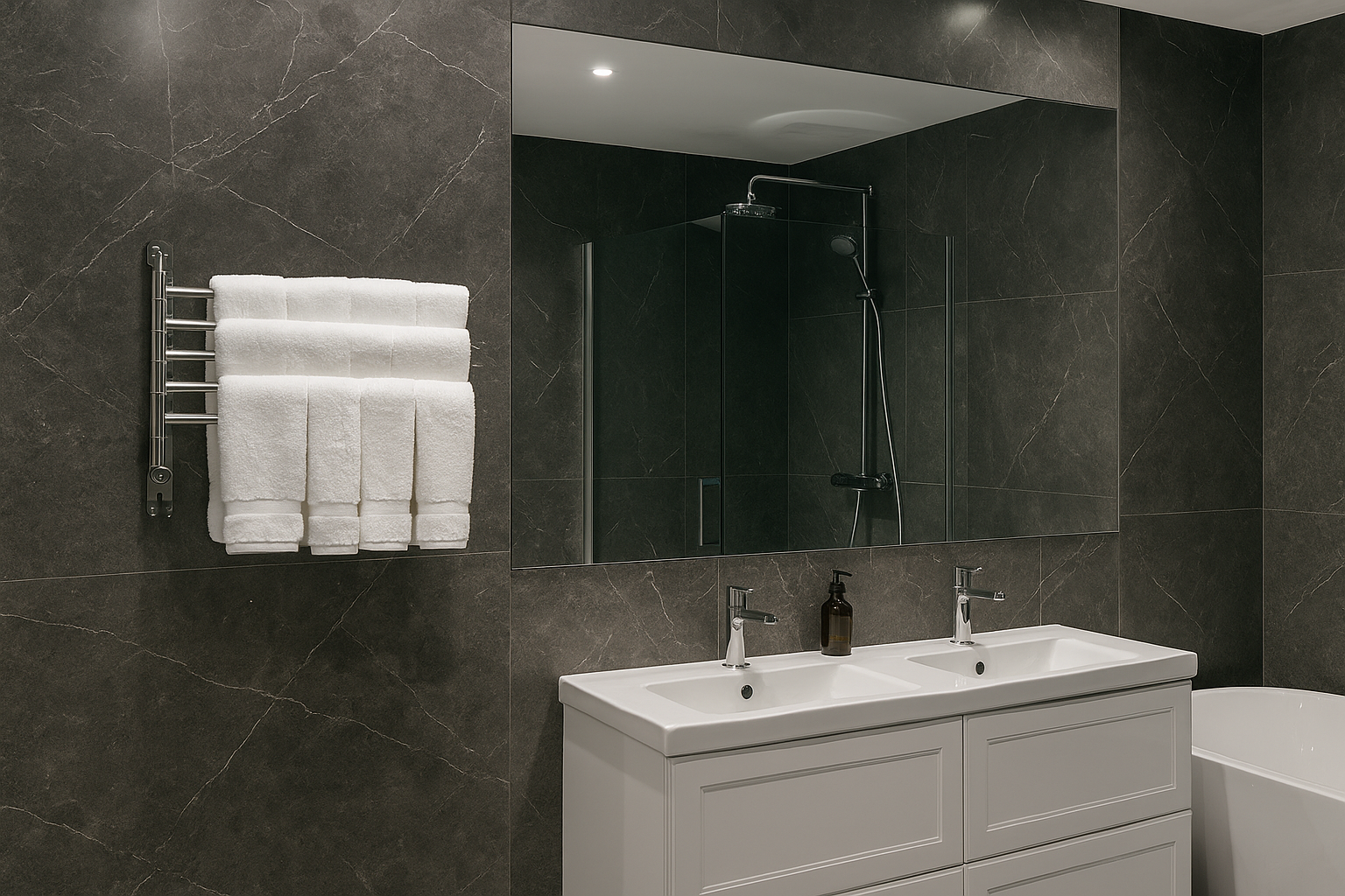 Handtuchhalter Meridian – 5 Stangen