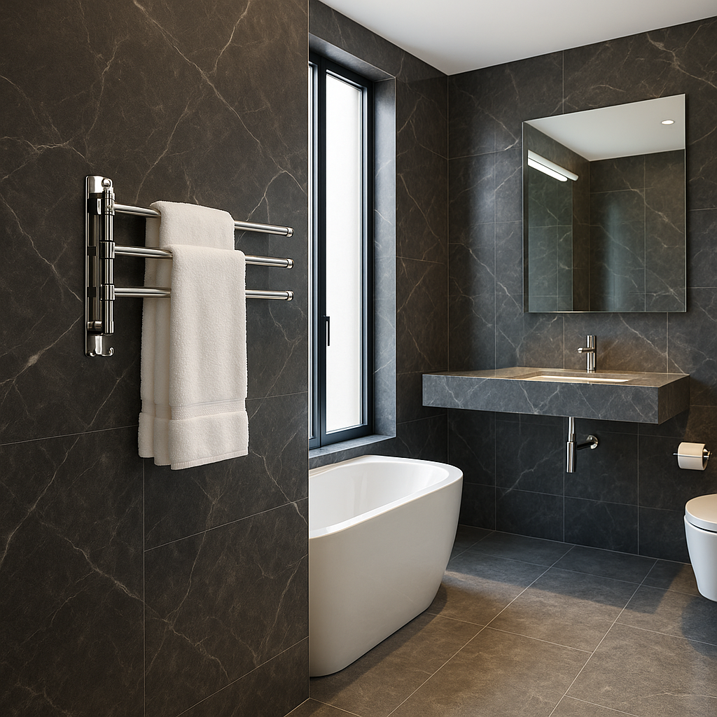 Handtuchhalter Meridian – 3 Stangen