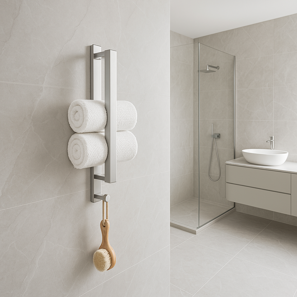 DOESS Towel Holder Boreal -Silver