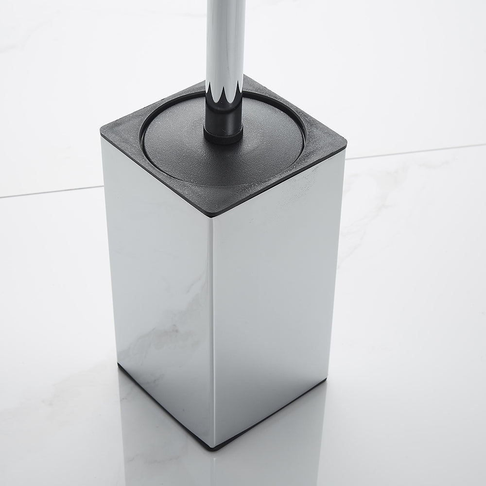 DOESS Toilet Brush Arc -Polished Silver