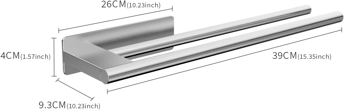 Badkamer Duo -Zilver