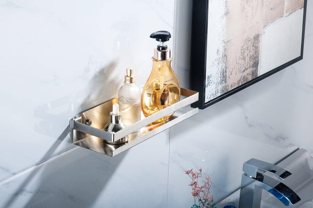 Complete Bathroom Set- Silver