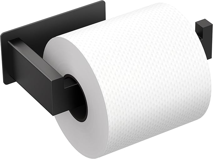 DOESS Toilet Paper Holder Fuerte-Black