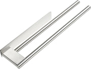 DOESS Towel Holder Deux -Silver