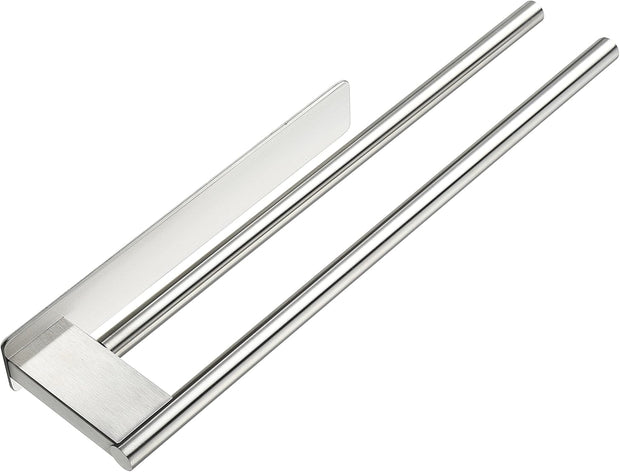 DOESS Towel Holder Deux -Silver