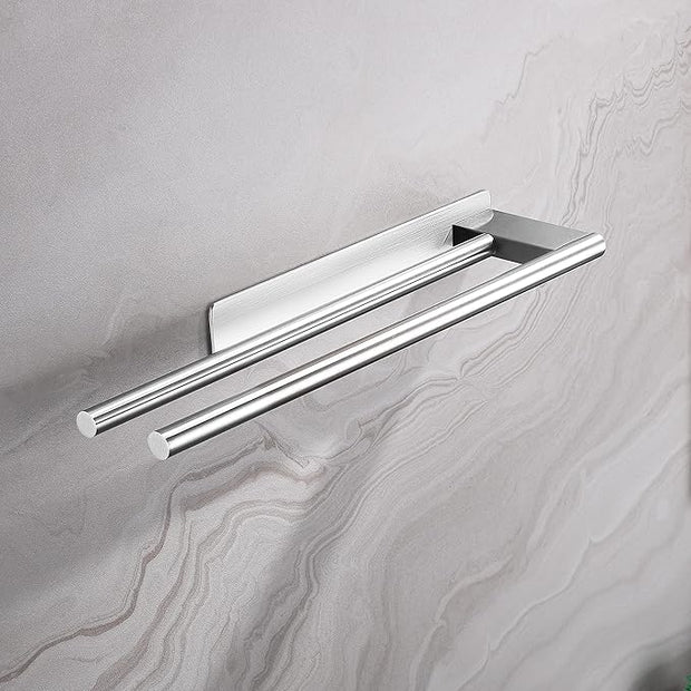 DOESS Towel Holder Deux -Silver