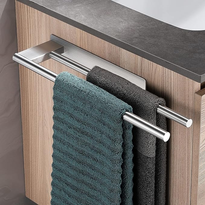 DOESS Towel Holder Deux -Silver