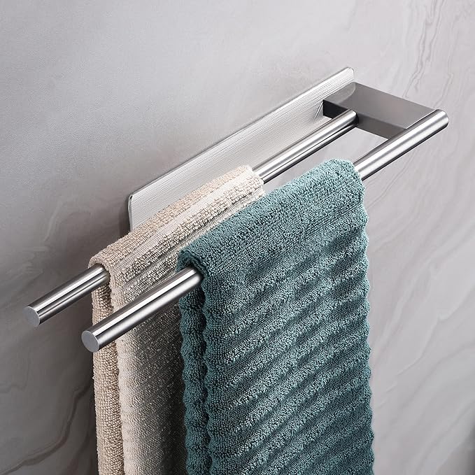 DOESS Towel Holder Deux -Silver