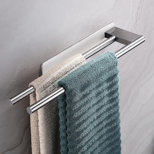 DOESS Towel Holder Deux -Silver