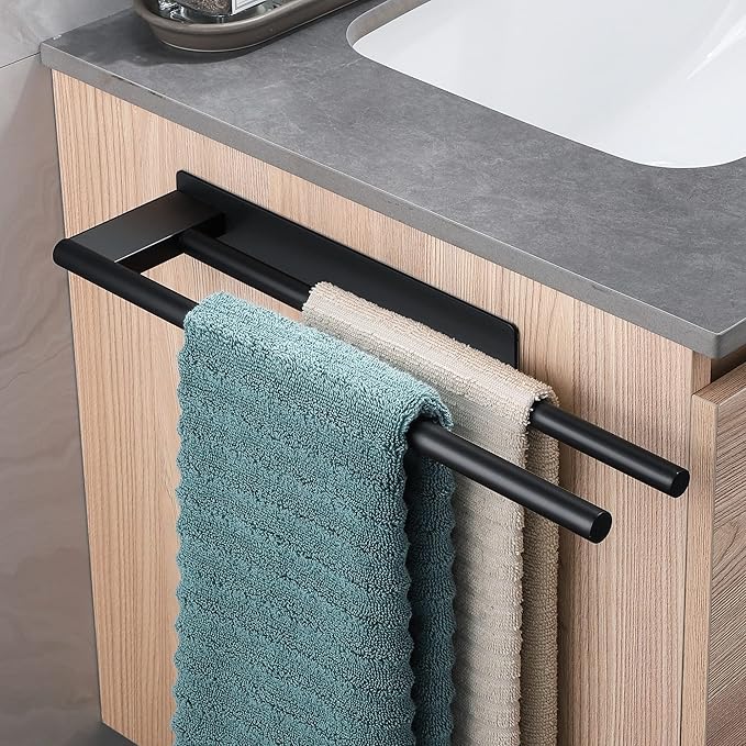 Komplettes Badezimmer-Set – Schwarz