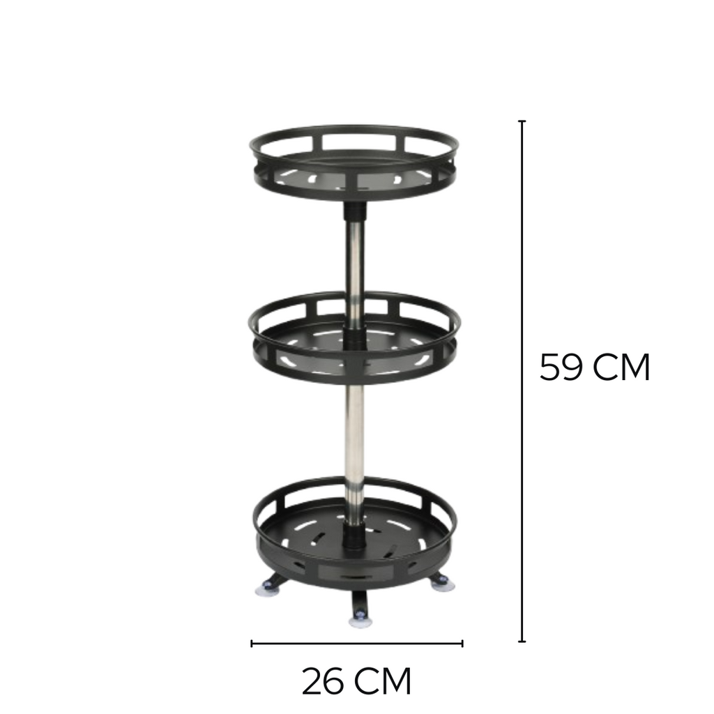 DOESS Spice Rack Arco -3 Layers