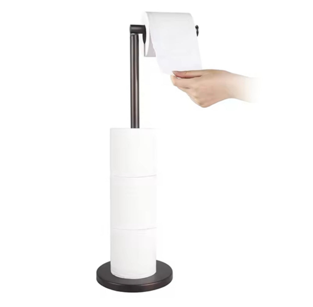 Toilettenpapierhalter Monolith – Schwarz