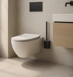 Toilettenbürste Altura – Schwarz/Grau