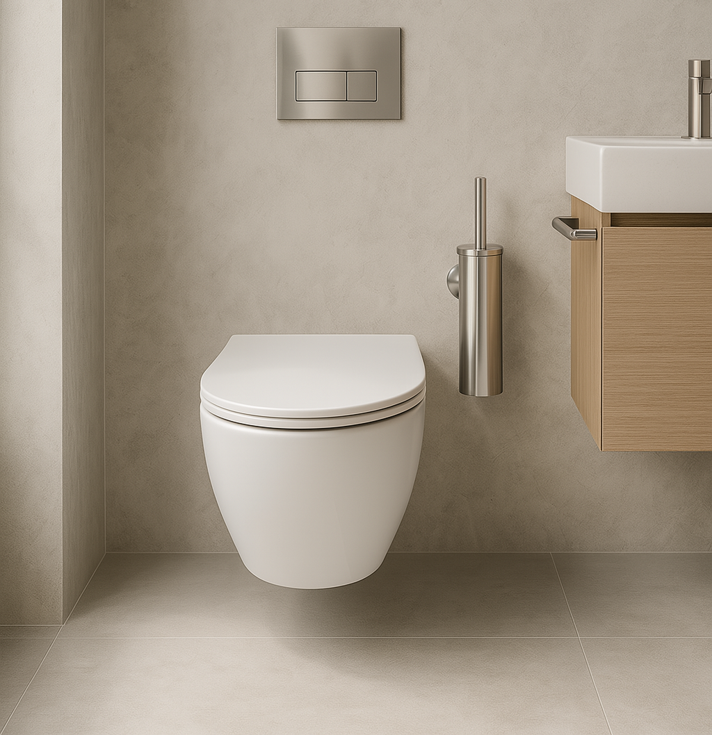 Toilet Brush Astral-Silver