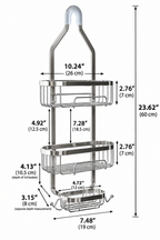 Shower Rack Zenith -Black