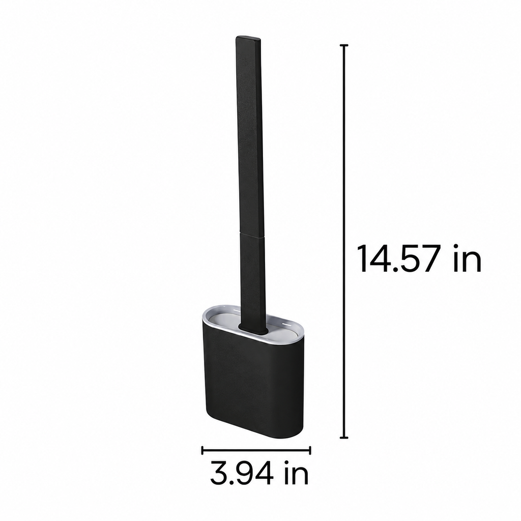 Toilet Brush Altura- Black/Grey
