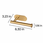 Toilet Paper Holder Silhouette -Gold