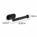 Toilet Paper Holder Silhouette -Black