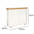 Toilet Roll Holder Bamboo Vault