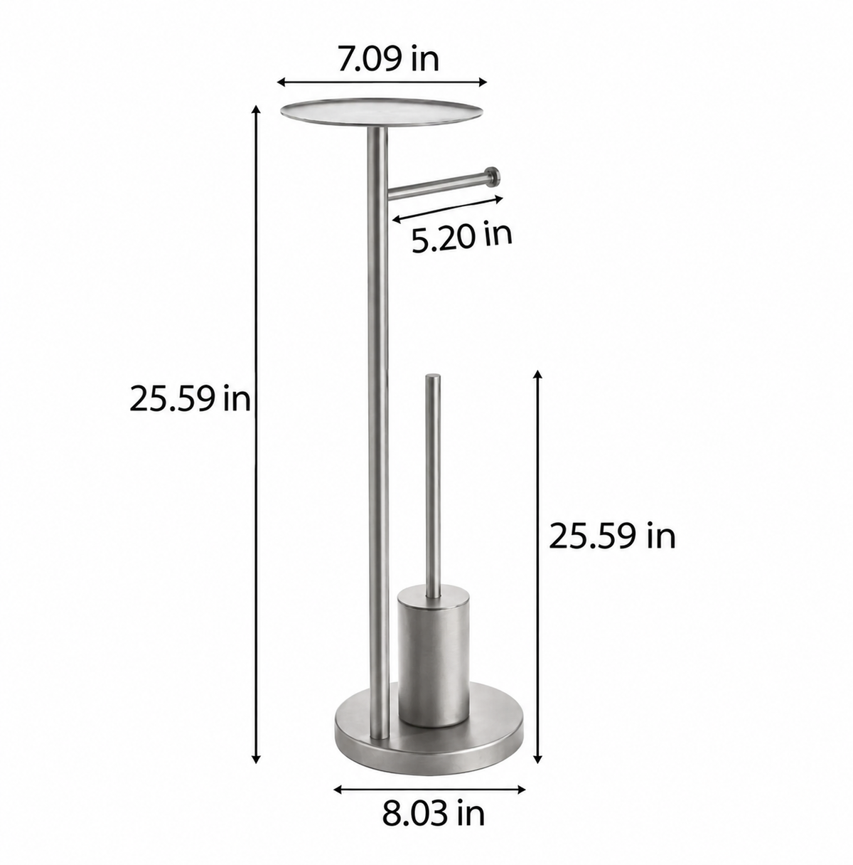 Toilet Paper Holder Cascade