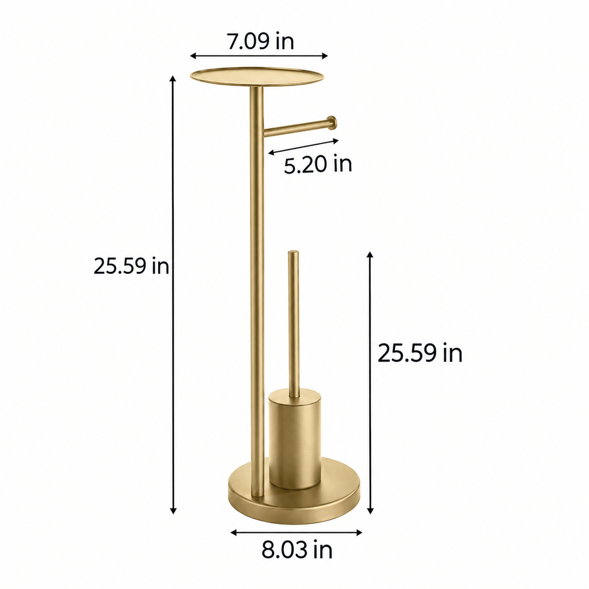 Toilet Paper Holder Cascade