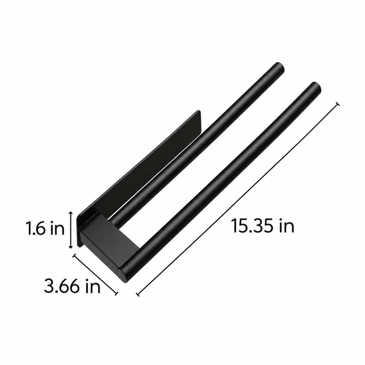 Towel Holder -Black
